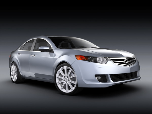 honda car c4d - Honda Accord (2010) by Swan3DStudios